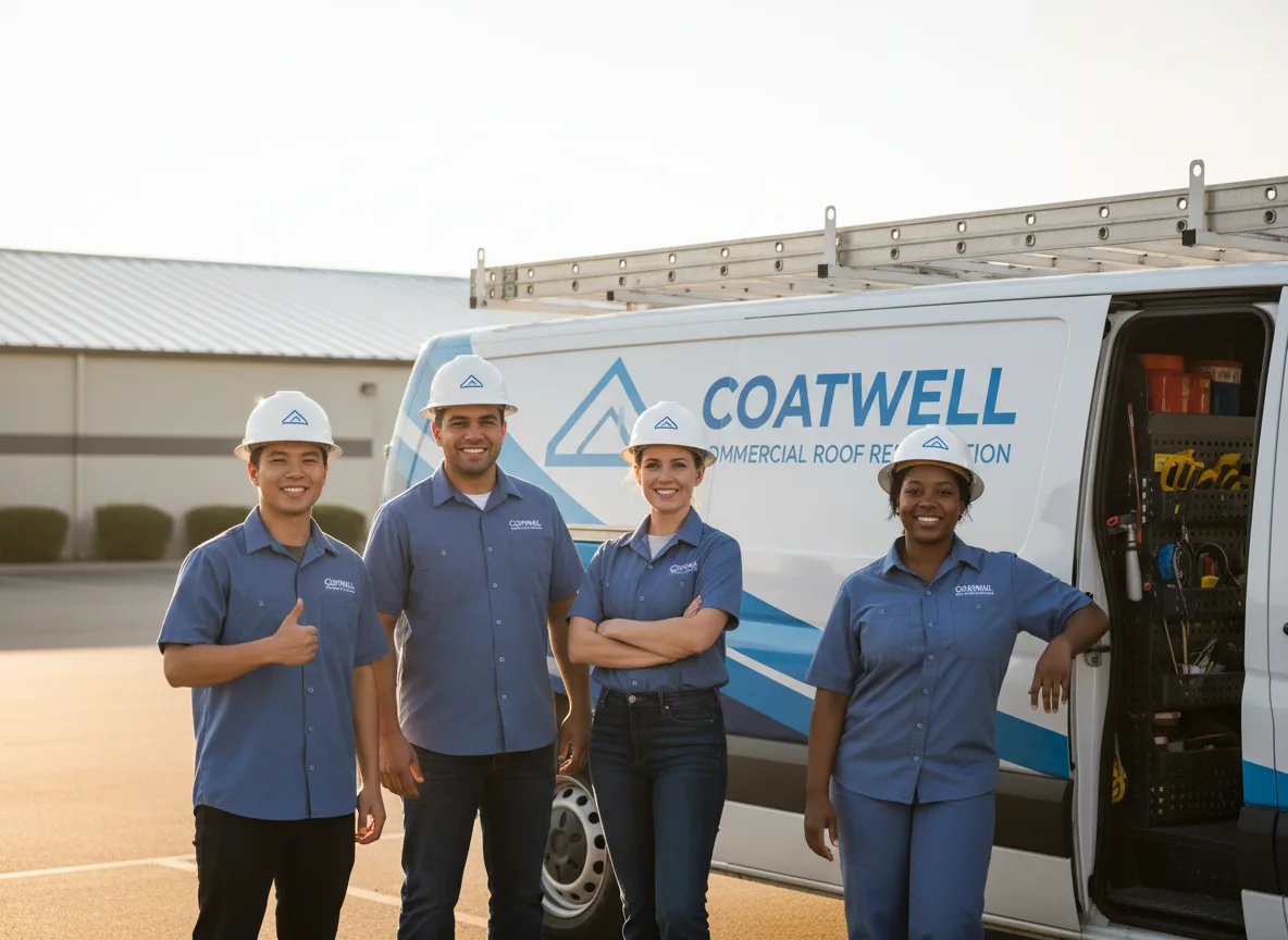Commercial roof coating company in Herrick, SD